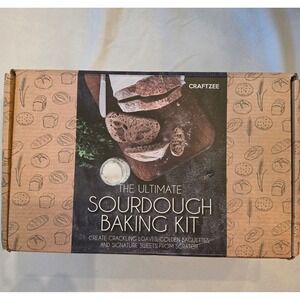 Craftzee Ultimate Sourdough Baking Kit 25+ Piece Bread Making Set